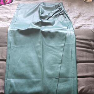 Jason Wu Teal Pencil Skirt
